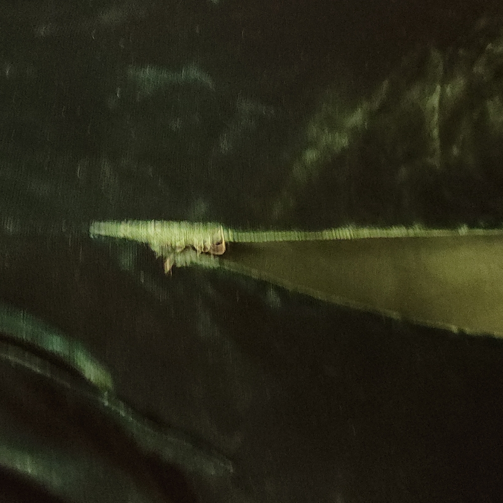 Custom made green velvet gown! - Picture 8 of 11